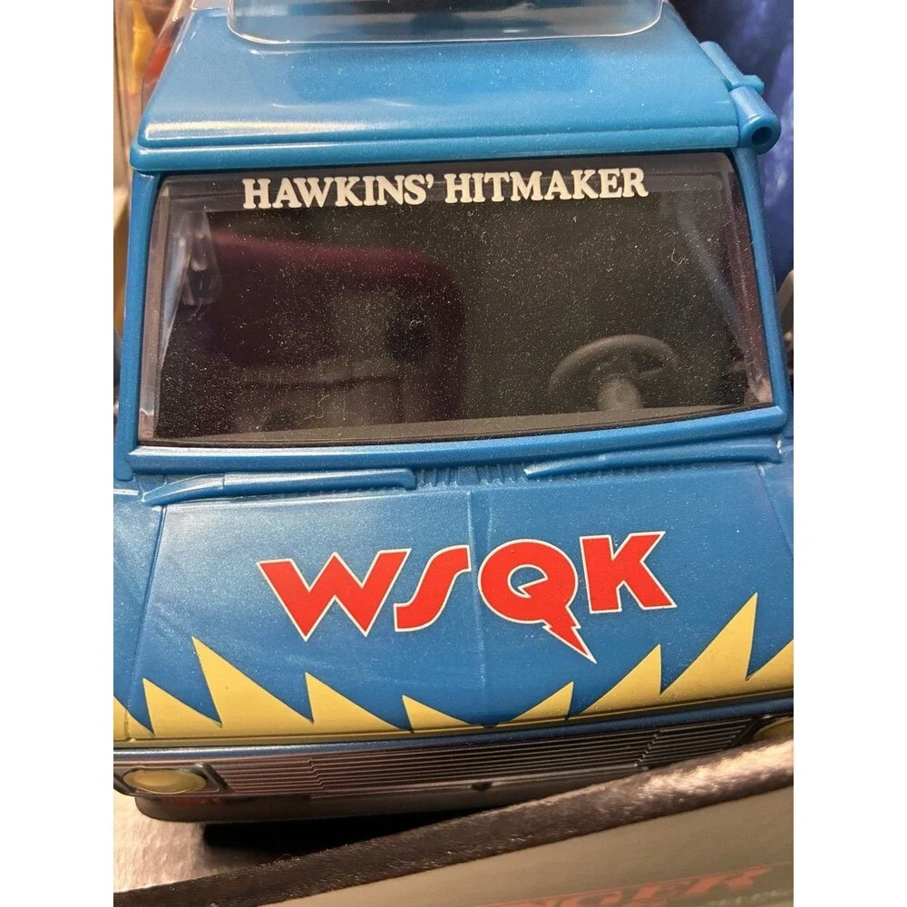 NEW 2025 Stranger Things Season 5 WSQK The Squawk Van Playset + Steve Figure